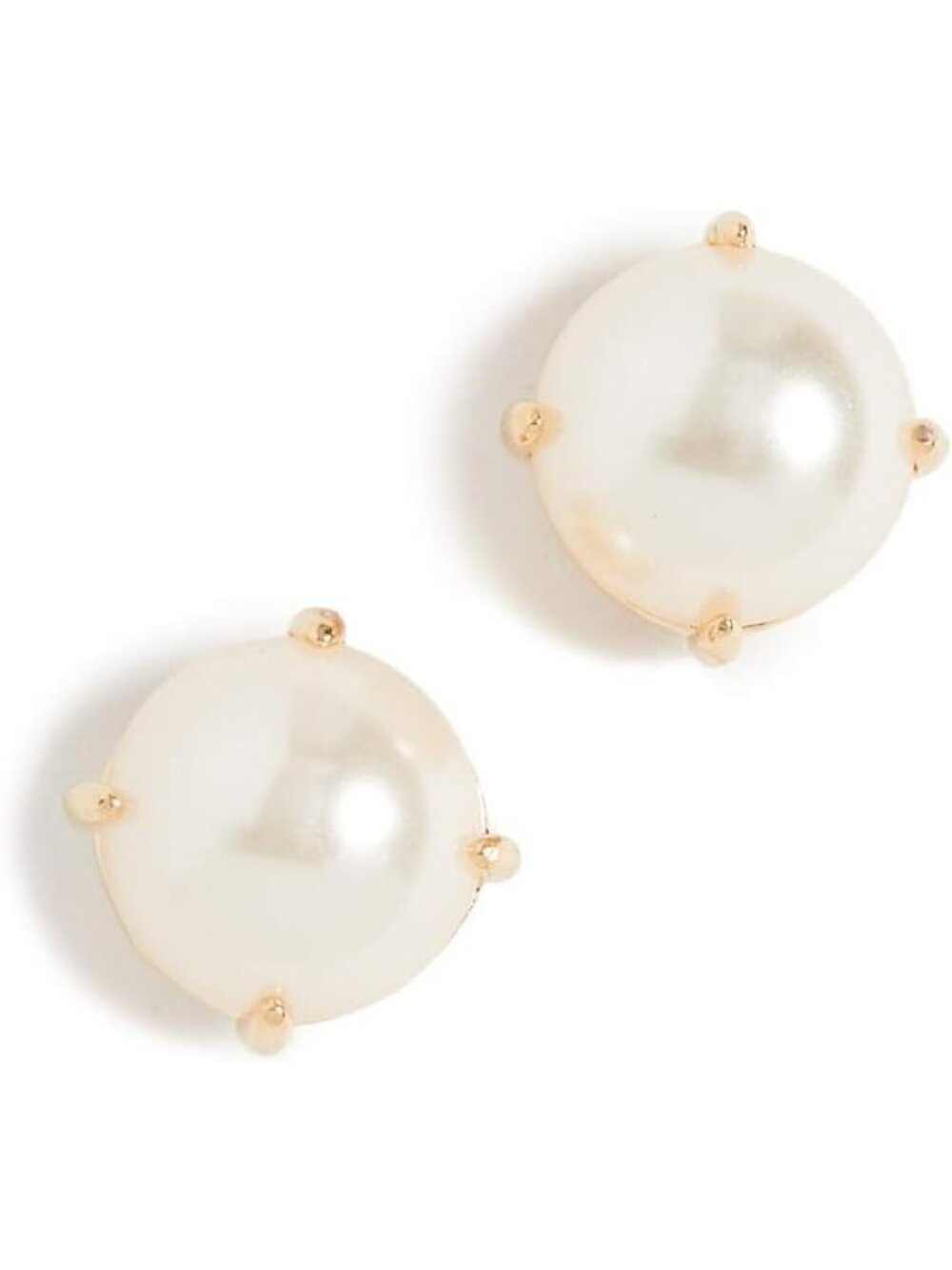Lele Sadoughi Womens Ivory Pearl Imitation Pearl Earring Ivory Pearl Gold Plated